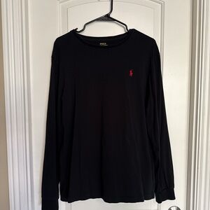 Polo by Ralph Lauren Black Long Sleeve Tee